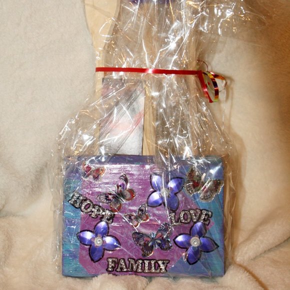 Handmade Wooden Hope Family Love Cooking Set - Picture 2 of 2